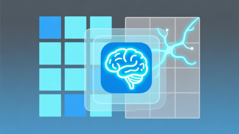 自动生成图片: Komposisi visual berbagai grid Sudoku (klasik 9x9, Samurai, Diagonal) yang tumpang tindih secara transparan, dengan ikon otak dan sinapsis yang menyala di latar belakang, skema warna biru muda dan abu-abu, gaya ilustrasi digital yang bersih dan informatif high quality illustration, detailed, 16:9